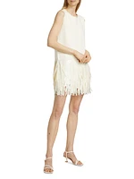 Fringe Knit Minidress