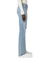 Farrah Stretchn. Distressed Bootcut Jeans