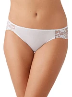 Dramatic Interlude Floral Embroidered Lace Briefs