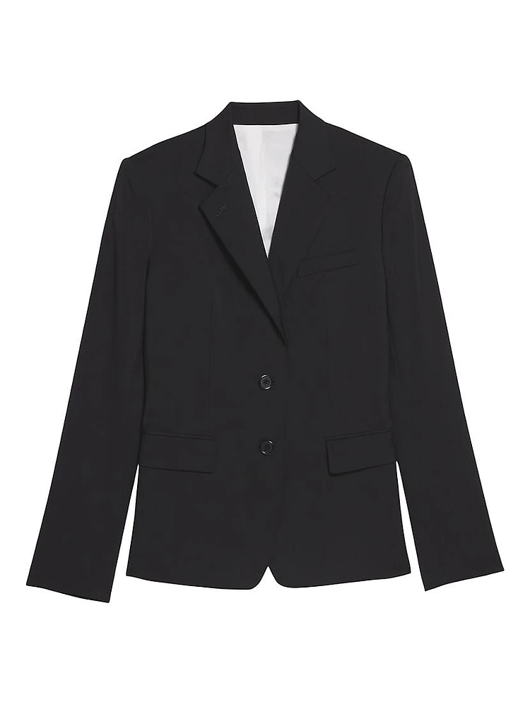 Wool Tailored Blazer