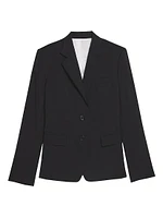 Wool Tailored Blazer