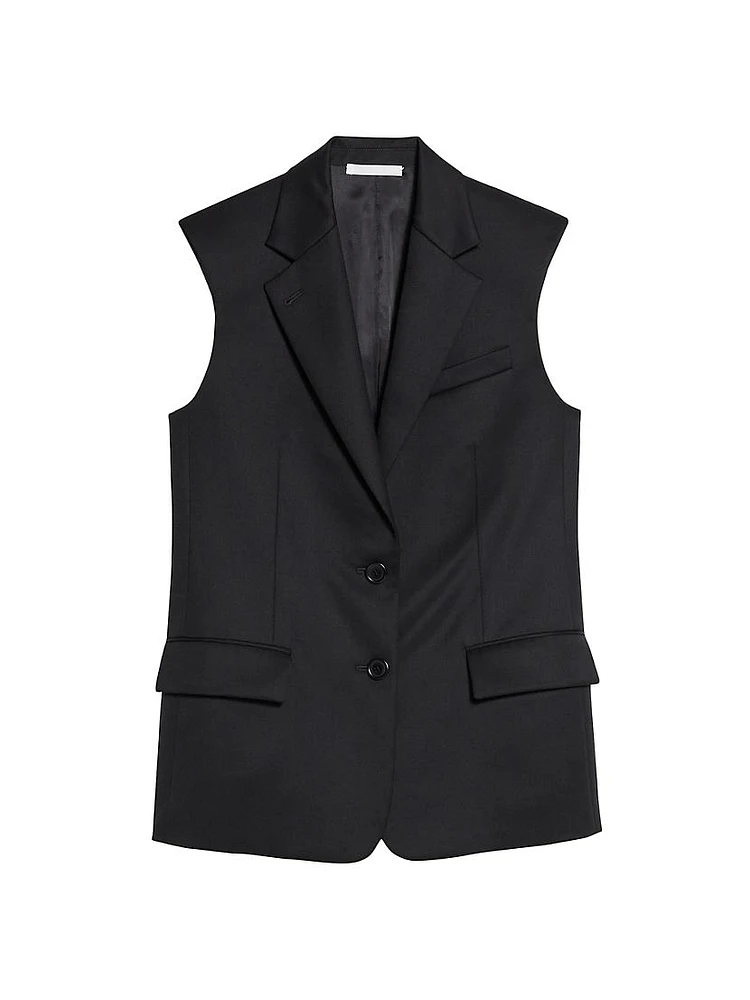 Wool Blazer Vest