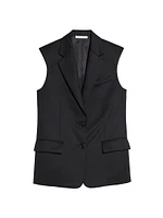 Wool Blazer Vest