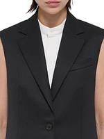 Wool Blazer Vest