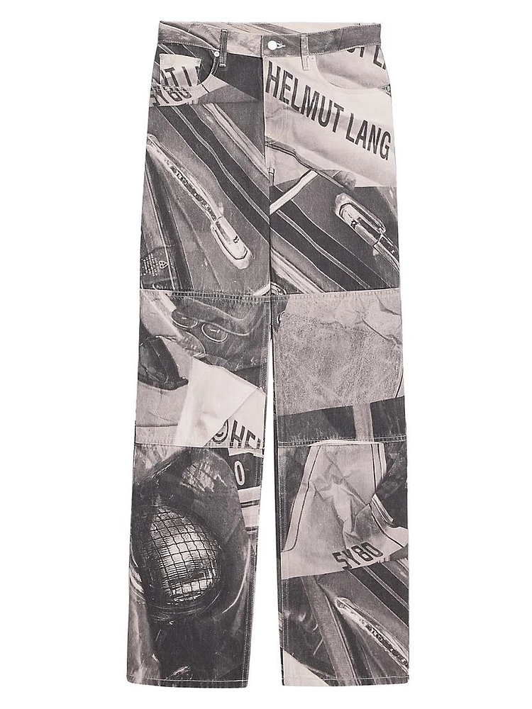 Graphic High-Rise Carpenter Jeans