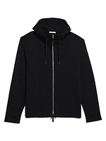 Cotton Oversized Zip Hoodie