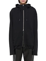 Cotton Oversized Zip Hoodie