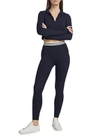 Bailey Ribbed High-Waist Leggings