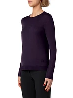 Cashmere-Silk Seamless Sweater