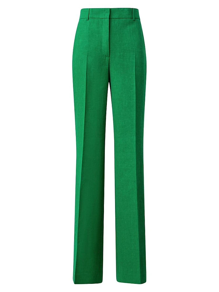 Florine Linen-Wool Pants