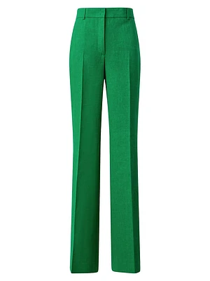 Florine Linen-Wool Pants