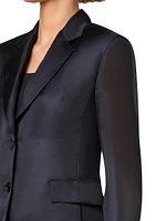 Taddeo Sheer Silk Jacket