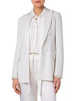 Lucia Sequin Tuxedo Jacket