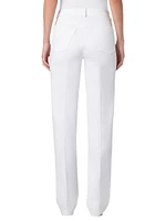 Meg Denim-Stretch Slim Pants