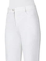 Meg Denim-Stretch Slim Pants