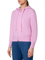 Cashmere Cropped Hoodie