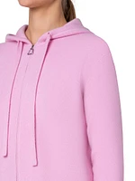 Cashmere Cropped Hoodie