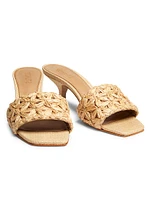 Dethalia Straw Sandals