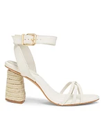 Alexandra 90MM Leather Sandals