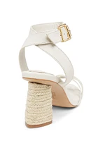 Alexandra 90MM Leather Sandals