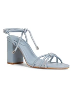 Kate High Block 90MM Leather Sandals