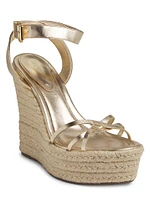 Alexandra Leather Platform Sandals