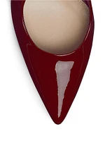 Signoria 105MM Patent Leather Slingback Pumps