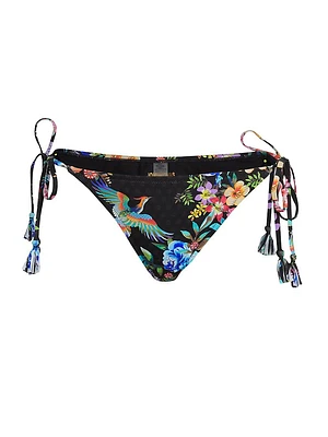 Sognatore Nero String Bikini Bottom