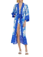 Clio Mix Kimono-Style Robe