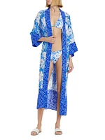 Clio Mix Kimono-Style Robe