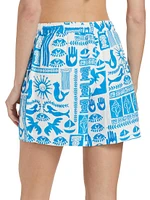 Acantha Drawstring Cotton Shorts