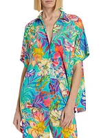 Helena Floral Camp Shirt