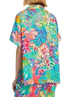 Helena Floral Camp Shirt