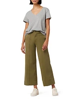 The Madison Wide-Leg Ankle Trousers