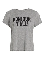 Bonjour Y'all Graphic T-Shirt