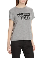 Bonjour Y'all Graphic T-Shirt