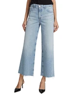 Saige Wide-Leg Cropped Jeans