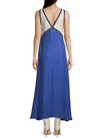 Naomi Colorblocked Dress