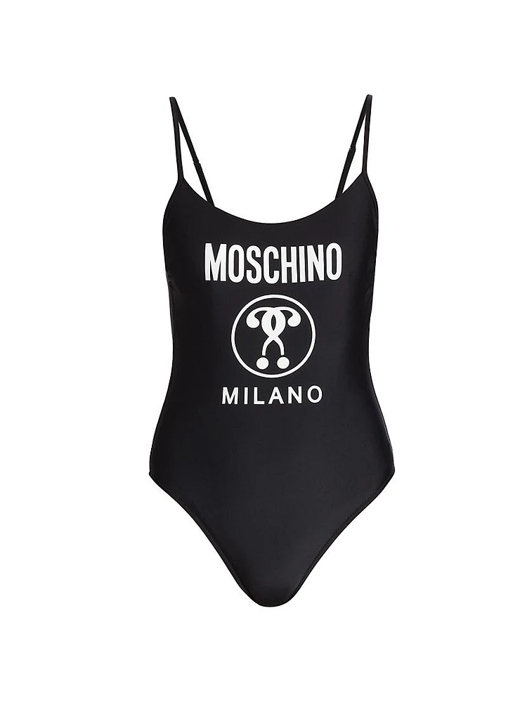 Donna Logo One-Piece Swimsuit