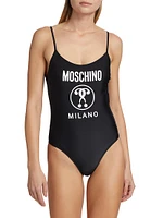 Donna Logo One-Piece Swimsuit