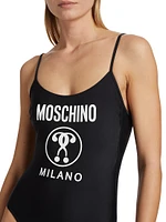 Donna Logo One-Piece Swimsuit