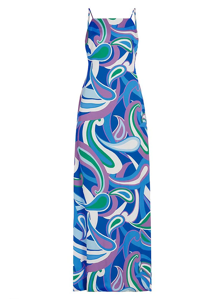 Pearl Paisley Maxi Dress