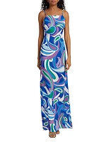 Pearl Paisley Maxi Dress