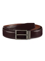 Adjustable Cut-to-Size Leather Belt