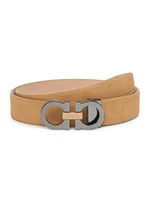 Cut-to-Size Adjustable Leather Belt