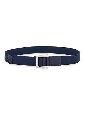 Cut-to-Size Logo Grosgrain Belt