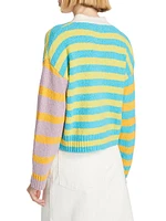 Geneva Striped Cardigan