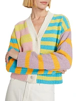 Geneva Striped Cardigan