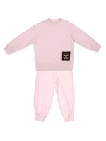 Little Girl's & Baguette Pocket Sweatpants