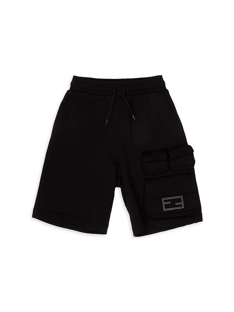 Little Boy's & Baguette Sweat Shorts